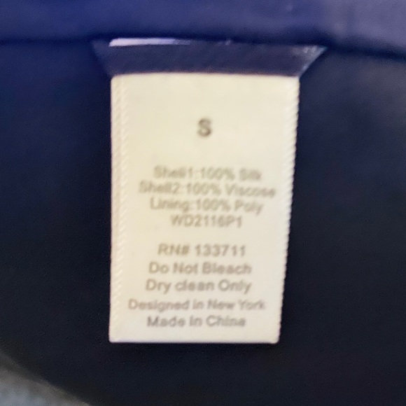 Addison Abstract Print Silk Shift Dress - Picture 6 of 6